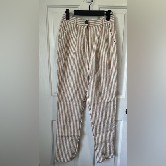 NWT Mara Hoffman Linen Trousers. Size 0. - Picture 3 of 8